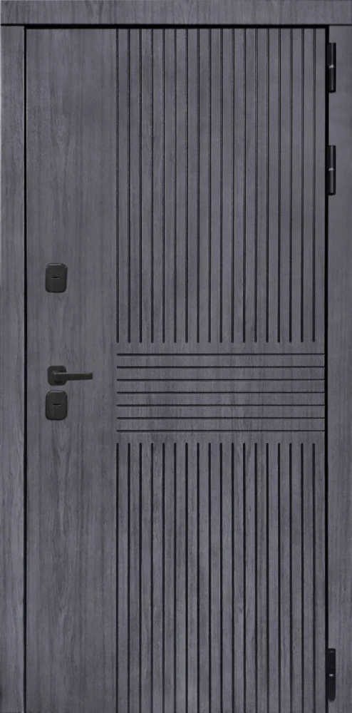 Входная дверь ДвериПРО Берген ФЛ-707 (10мм, Белый софт) DPRO226005 внешняя сторона